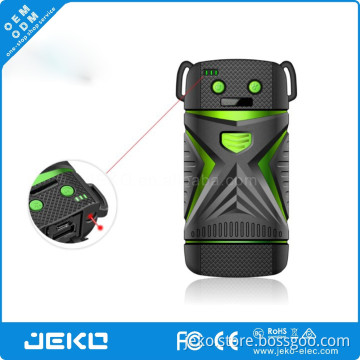 Outdoor powerbank waterproof Powerbank 5200Mah with laser pointer and LED flash light outdoor battery